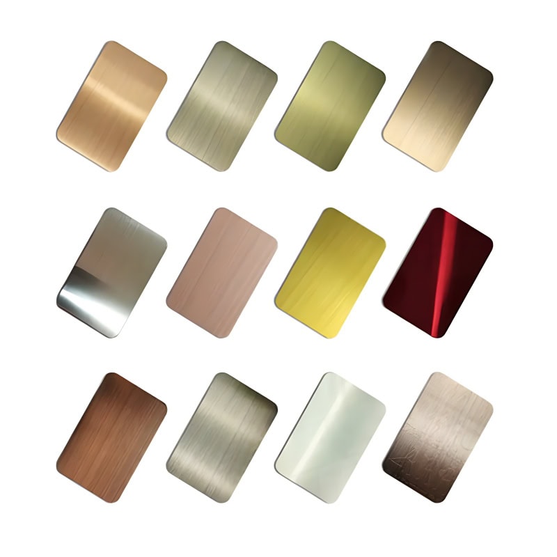 Colorful Stainless Steel Decoration Sheet